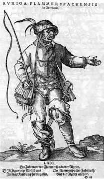 Die Darstellung eines Fuhrmannes aus Frammersbach wurde im 16. Jahrhundert zum Inbegriff der Fuhrleute