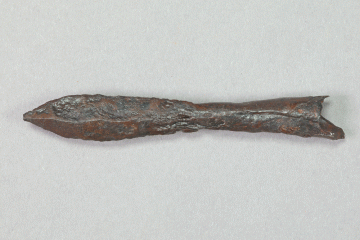 Armbrustbolzen, um 1400, Fd.-Nr. 316, H. 1,2 cm, Br. 8,23 cm