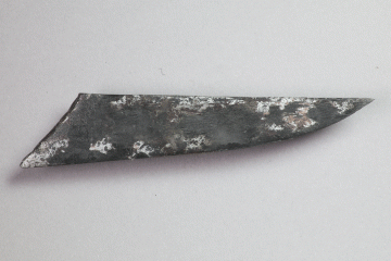 Messer, um 1400, Fd.-Nr. 172, H. 3,7 cm, Br. 3,7 cm