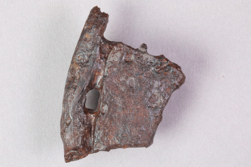 Hufeisen vom Gotthardsberg, Unterfranken, erste Hälfte 16. Jahrhundert, Fd.-Nr. 0681, H. 4,60 cm, Br. 3,40 cm